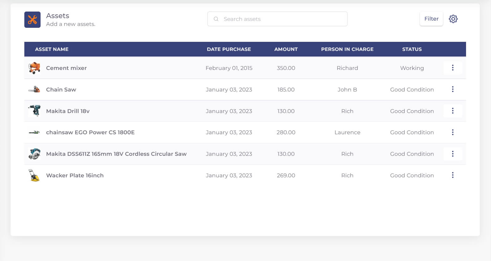 Asset Management Software